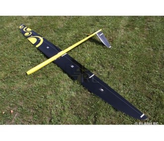 E-Strega toda fibra aprox.2,90m amarillo y negro RCRCM
