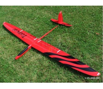 Tomcat all fiber approx.2.60m red & black RCRCM