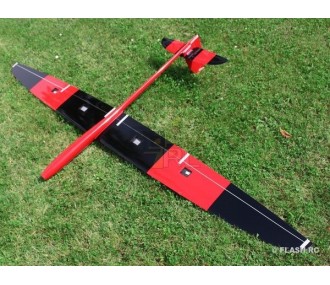 Tomcat Vollfaser ca.2.60m rot & schwarz RCRCM