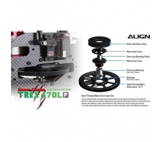 Align T-Rex 470LP Dominator Combo RH47E05X