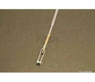 Pre-assembled linkage with CAP 0,8x65mm + M2 end cap + M2 clevis - KAVAN
