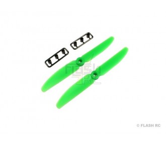 Propeller SF 5x4'R green (2pc) Gemfan