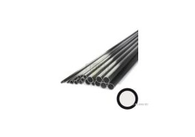 Round carbon tubes