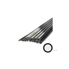 Round carbon tubes
