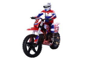 Moto tout-terrain radiocommandée RC - FLASH RC